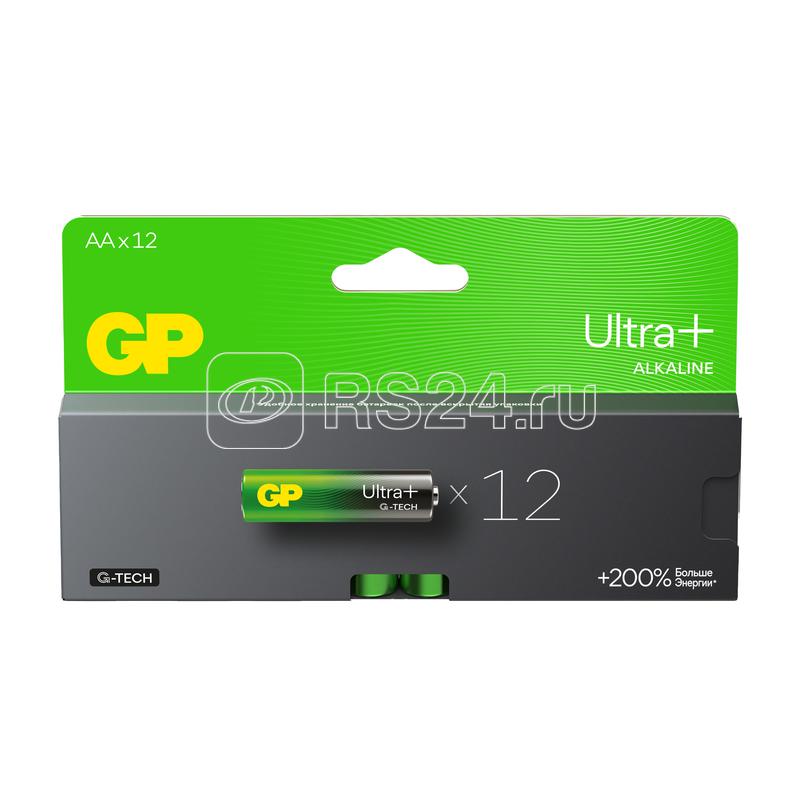 Элемент питания алкалиновый AA/LR6 1.5В Ultra Plus Alkaline G-Tech (блист.12шт) GP 616