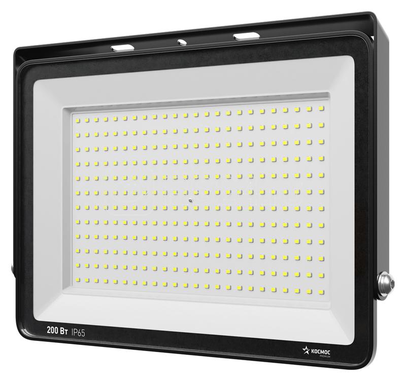 Прожектор светодиодный PREMIUM 200Вт 6500К 20000лм IP65 КОСМОС KOS_PR_LED_200