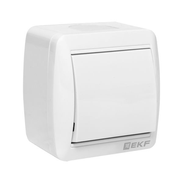Выключатель ОП Владивосток 10А IP54 бел. PROxima EKF EQR16-021-30-54