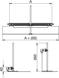 Заглушка торцевая для кабель-канала OKA-G20040240ES OBO 7424300