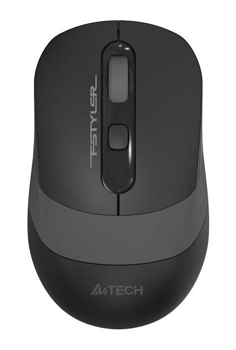 Мышь Fstyler FG10 черн./сер. оптическая 2000dpi беспроводная USB 4but FG10 GREY A4TECH 1147564