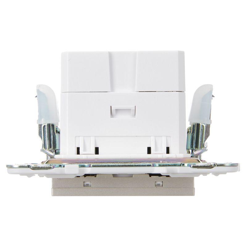 Розетка USB A+C 18Вт SKANDY SK-R13Sh шампань IEK SK-U22-018-K37