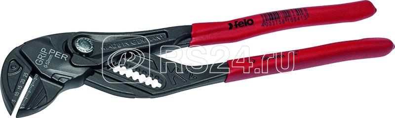 Ключ клещевой переставной 250мм с прямыми губками Felo 89702540