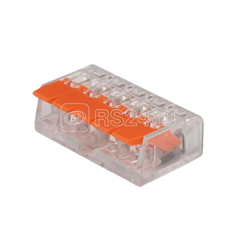 Клемма монтажная рычажного соединения PTC-5P 221-415 450В 32А 0.14-4.0кв.мм Jazzway 5050945