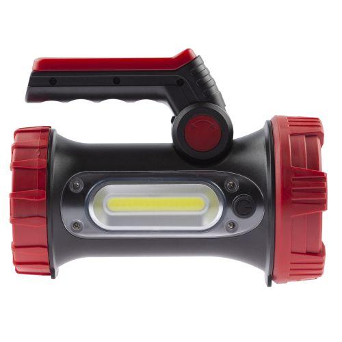 Фонарь-прожектор аккумуляторный SMD 10Вт + боков. COB IP65 литиевый аккум. 3.7В 6А.ч microUSB Эра Б0041473