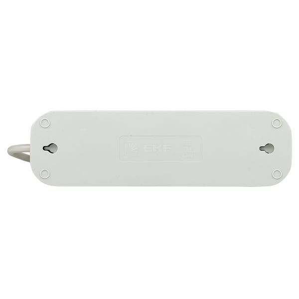 Удлинитель 4х2м без заземл. 10А IP20 Эксперт 2.2кВт ПВС 2х0.75 PROxima EKF UBA10-275-4-02