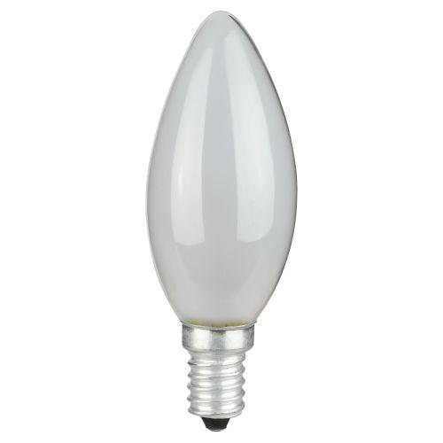 Лампа накаливания B36 60Вт свеча матовая E14/E14 230В Эра Б0066376