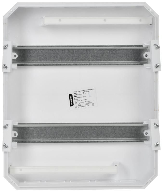 Бокс ЩРВ-П-24 мод. встраив. пластик IP41 GENERICA MKP12-V-24-41-G