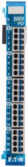 Модуль цифровой XN-322-20DI-PD 20 входов P 24В DC 5.0мс EATON 178786
