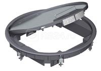 Лючок универс. 12хModul45 полиамид GESR9 U 1019 беж. OBO 7405536