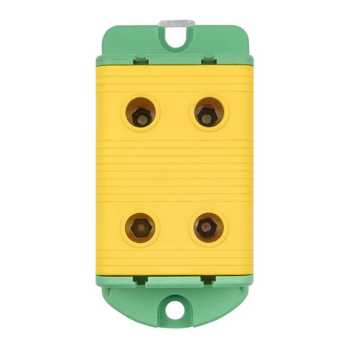 Клемма силовая вводная двойн. КСВ 16-95кв.мм желт./зел. EKF plc-kvs2-16-95-y-green
