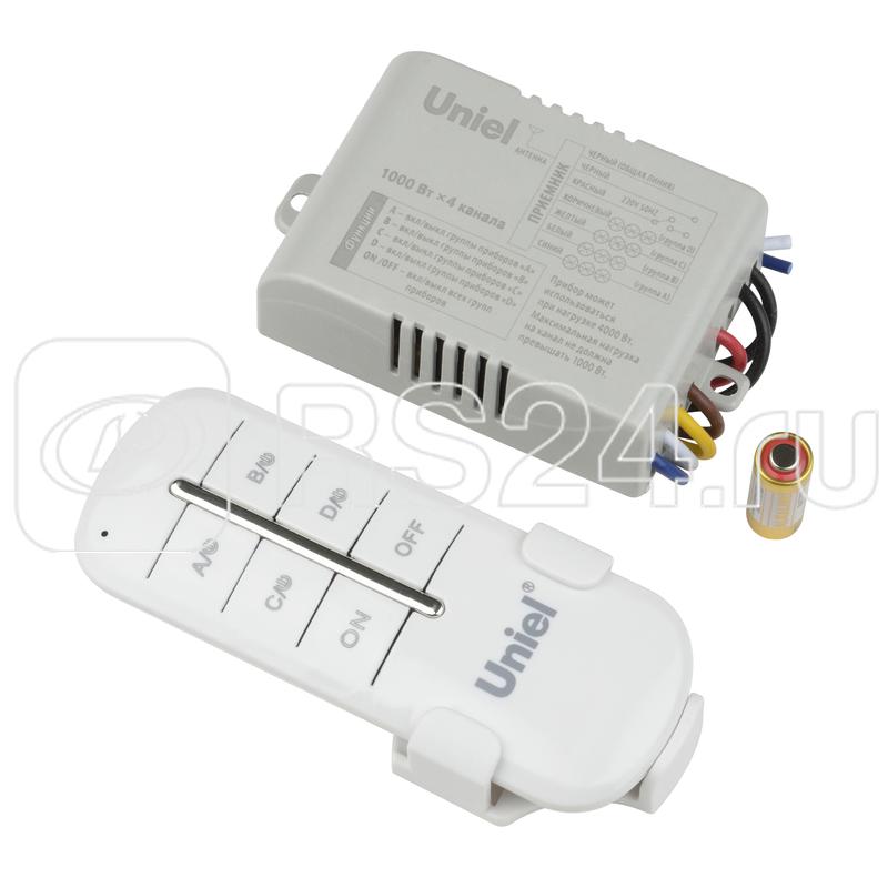Пульт UCH-P005-G4-1000W-30M для управления светом 4 каналах1000Вт Uniel UL-00003635