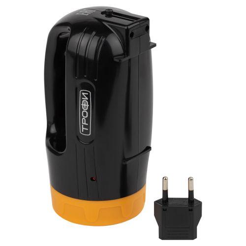 Фонарь-прожектор светодиодный аккумуляторный PA-101 1 режим Трофи Б0053340