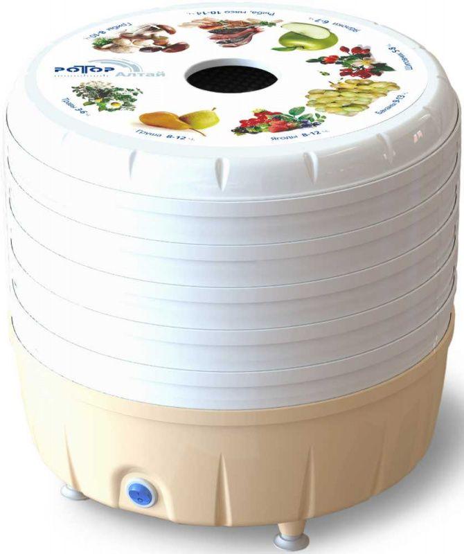 Сушка для фруктов и овощей Алтай СШ-022 5под. 350Вт бел. РОТОР 1131699