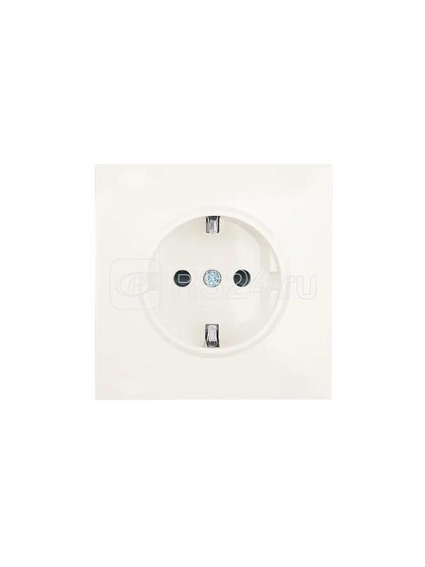 Розетка 1-мест. с защитн.шторк. СП ZIMA IP20 16А ПБТ безвинт. зажим слон. кость LEZARD 704-9088-124BQC