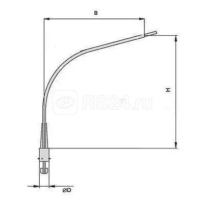 Кронштейн К1К-1.0-1.0-К110/48-0.048-ц Пересвет В00002728