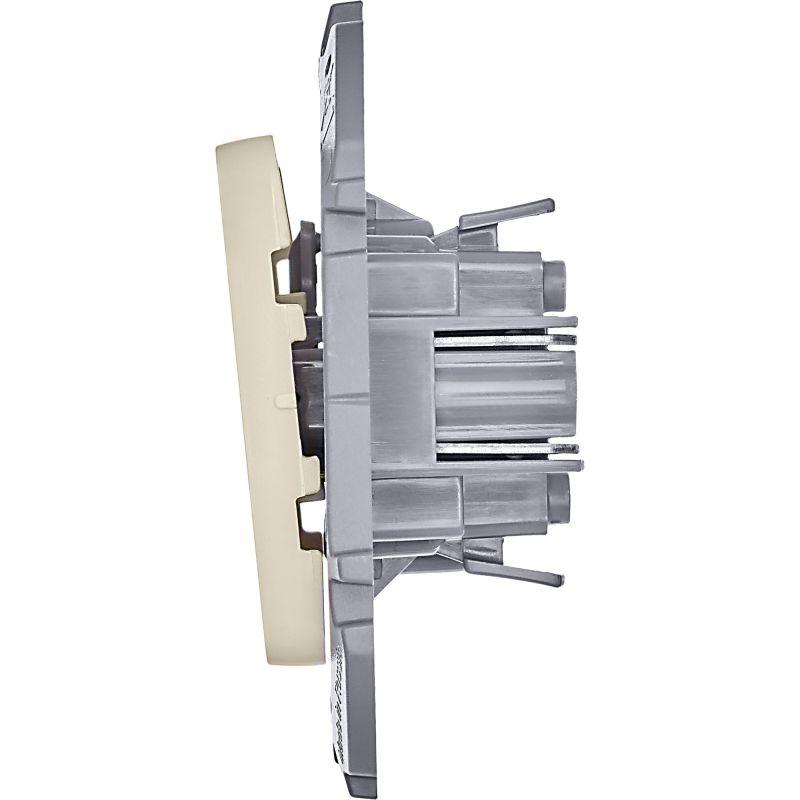 Переключатель 1-кл. Inspiria 10А IP20 250В 10AX механизм сл. кость Leg 673651