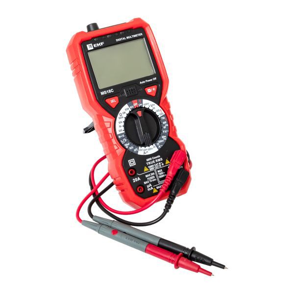 Мультиметр цифровой MS18C Professional EKF In-180701-pm18C