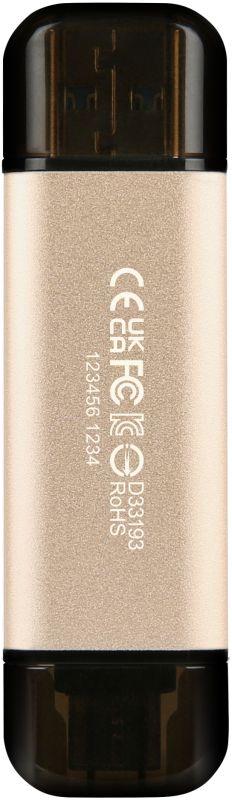 Флеш-накопитель TS256GJF930C 256GB JetFlash 930C USB 3.2 OTG Type C High Speed Transcend 1000616828