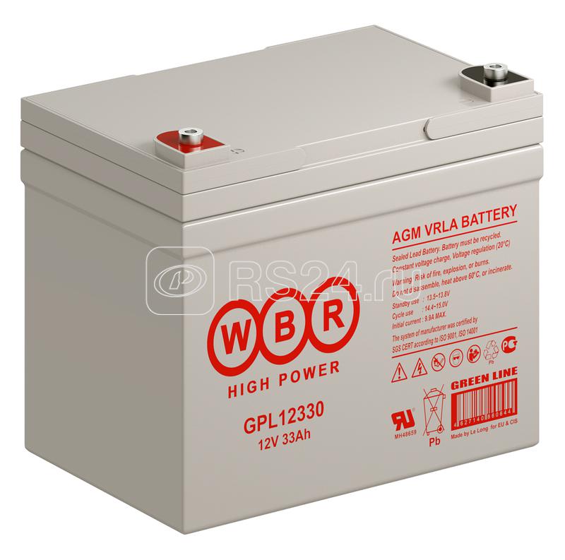 Аккумулятор 12В 34А.ч WBR GPL12330 WBR
