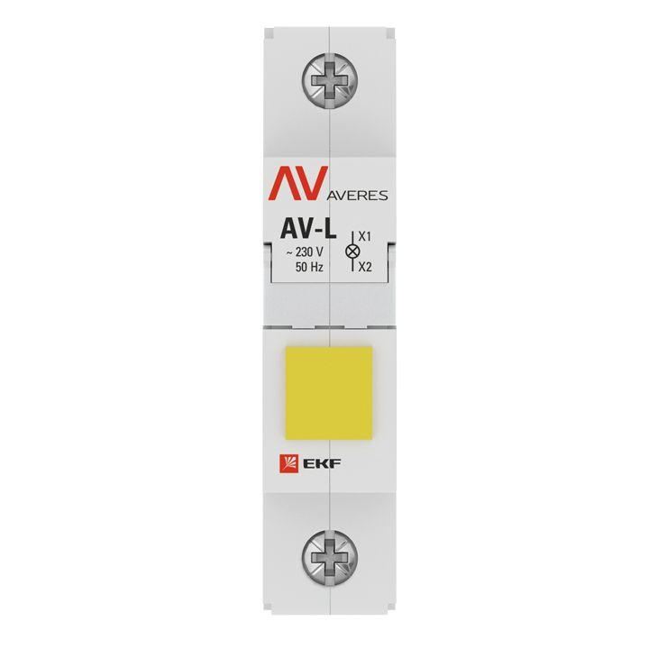 Лампа сигнальная AV-L желт. EKF av-l-yellow-averes