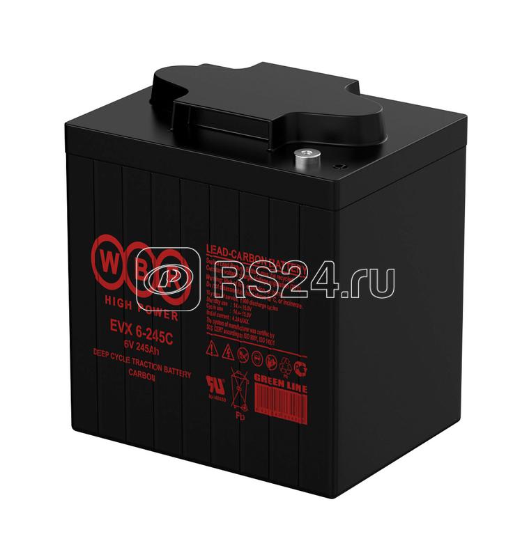 Аккумулятор тяговый 6В 245А.ч WBR EVX6-245C WBR