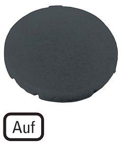 Шильдик кнопочный плоский "ON" M22-XD-S-D3 черн. EATON 218185