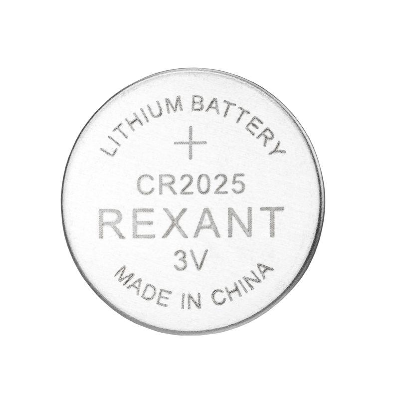 Элемент питания литиевый CR2025 3В (блист.5шт) Rexant 39-1107 Элемент питания литиевый CR2025 3В (блист.5шт) Rexant 39-1107