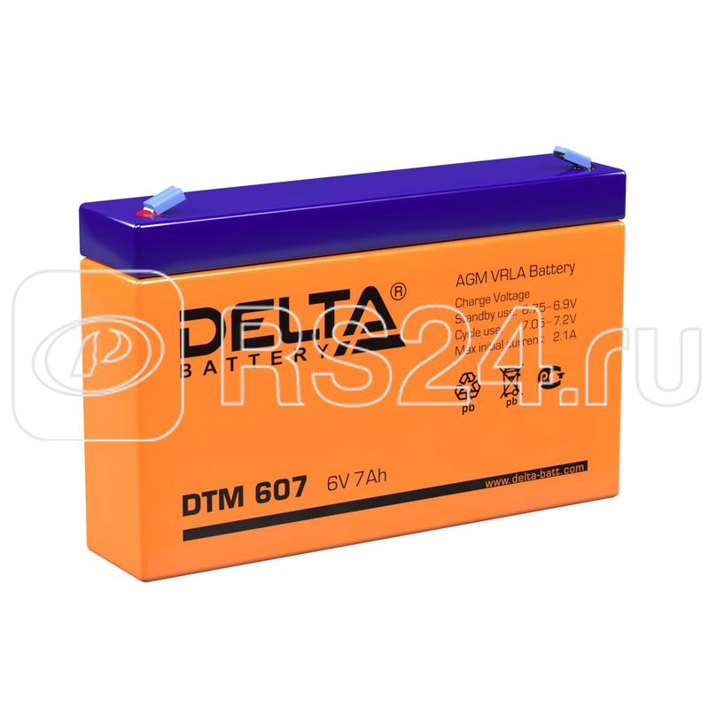 Аккумулятор UPS 6В 7А.ч DTM 607 Delta 4614010050017