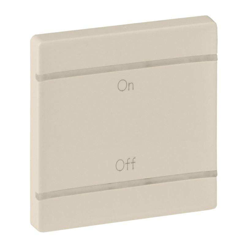 Панель лицевая Valena Life MyHome для механизмов BUS/SCS "On-Off" 2мод. сл. кость Leg 755171
