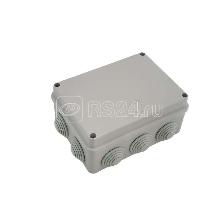 Коробка распределительная ОП 150х110х70мм IP55 крышка на винтах сер. ГУСИ С3В1510 Евро
