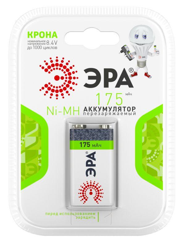 Аккумулятор 9V-1BL 9В 175мА.ч Эра C0042097