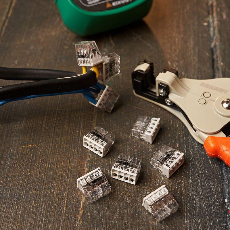 Клемма 8-и проводная для распред. коробки (без пасты) 2273-208 (уп.6шт) WAGO 07-5135-06