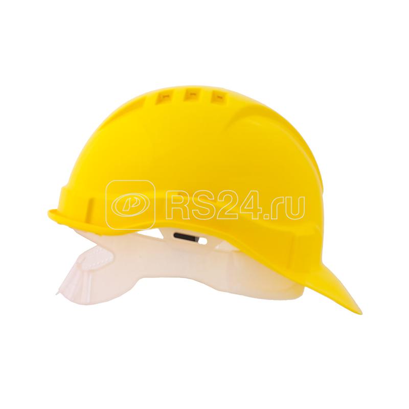 Каска Европласт пластик лента желт. ЕЛАНПЛАСТ КАС103-Ж