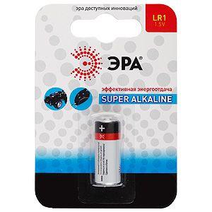 Элемент питания алкалиновый LR1-1BL (блист.1шт) Эра C0045625 Элемент питания алкалиновый LR1-1BL (блист.1шт) Эра C0045625