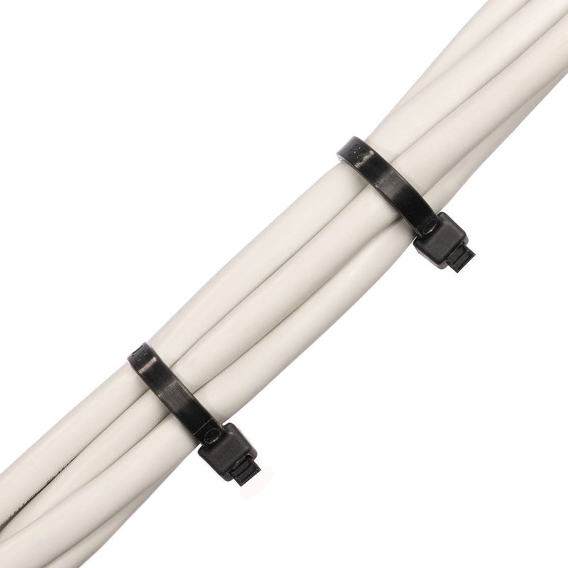 Хомут кабельный КСС 8х500 нейл. черн. (уп.100шт) Fortisflex 50287