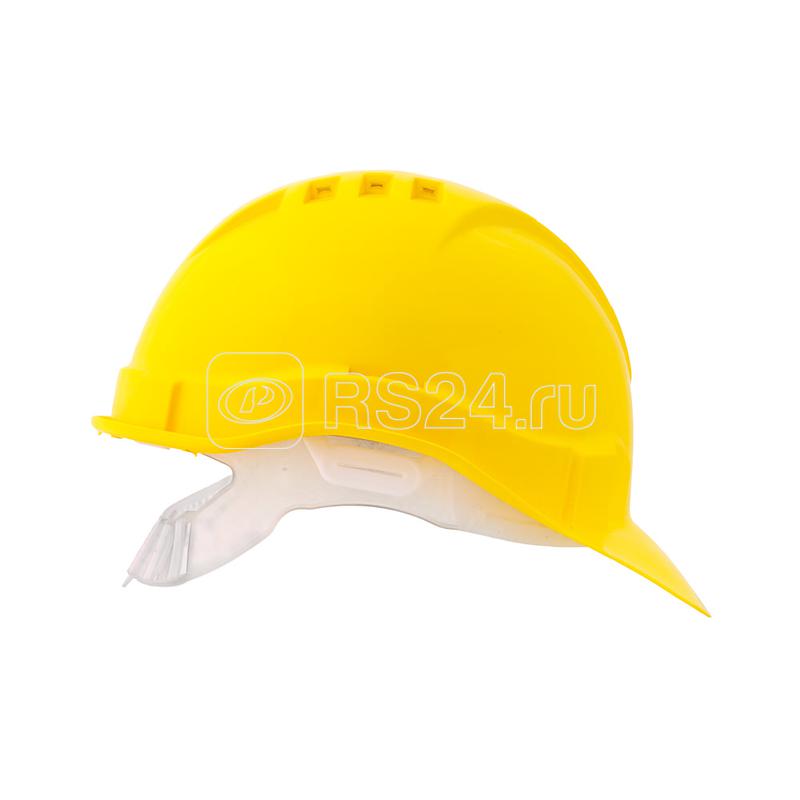 Каска Европа текстиль лента желт. ЕЛАНПЛАСТ КАС101-Ж