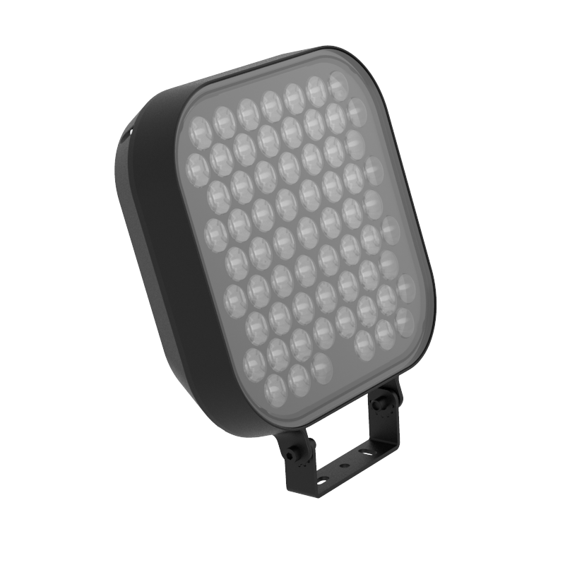 Светильник светодиодный архитектурный Frieze 2.0 M 50Вт 4000К IP66 20град. RAL9005 черн. VARTON V1-G1-92442-04L19-6605040