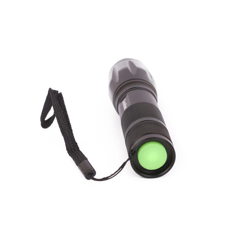 Фонарь LED51530 LED XML-T6 ZOOM 5 режимов 3хLR03 алюм. черн. (открывающ. блист.) Camelion 14536