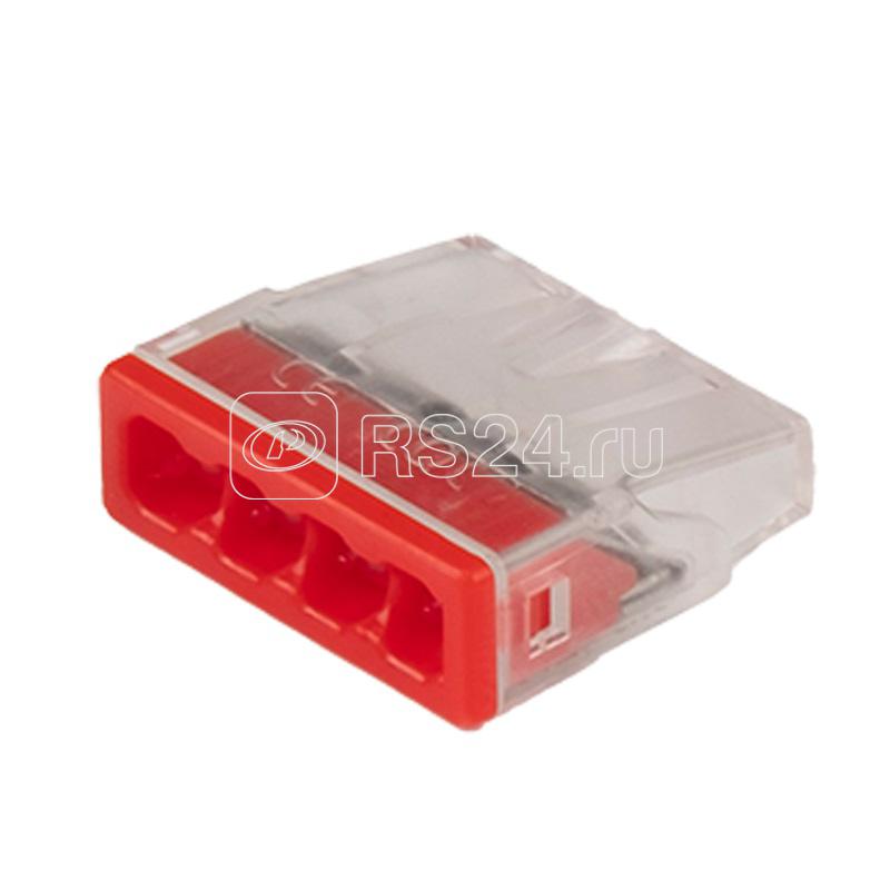 Клемма монтажная нажимного соединения PTC-4P 2273-244 450В 32А 0.14-4.0кв.мм Jazzway 5051157