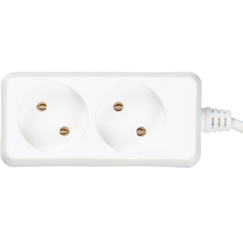 Удлинитель 2х1.5м без заземл. 10А IP20 У2 2P 250В 2х0.75 IEK WYP10-06-02-01-N