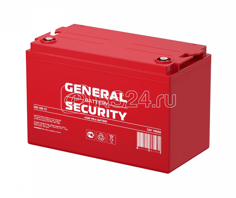 Аккумулятор 12В 100А.ч General Security GSL100-12