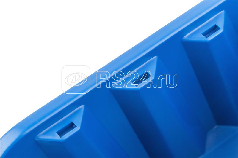 Лоток для крепежа пластиковый 160х115х75мм син. MOS 65697М