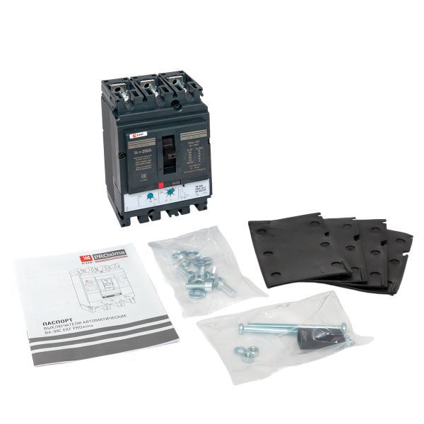 Выключатель автоматический 3п 250/200А 45кА ВА-99C Compact NS PROxima EKF mccb99C-250-200