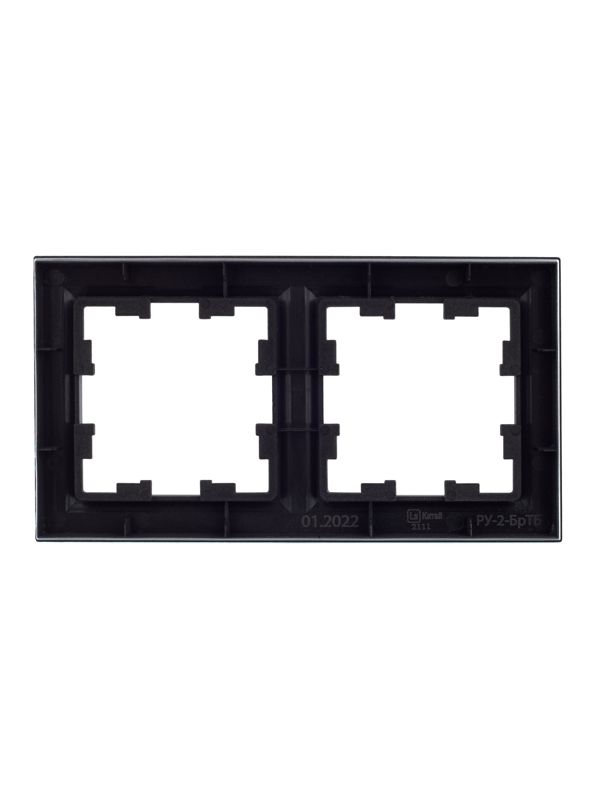 Рамка 2-м BRITE РУ-2-БрТБ бронза IEK BR-M22-K45