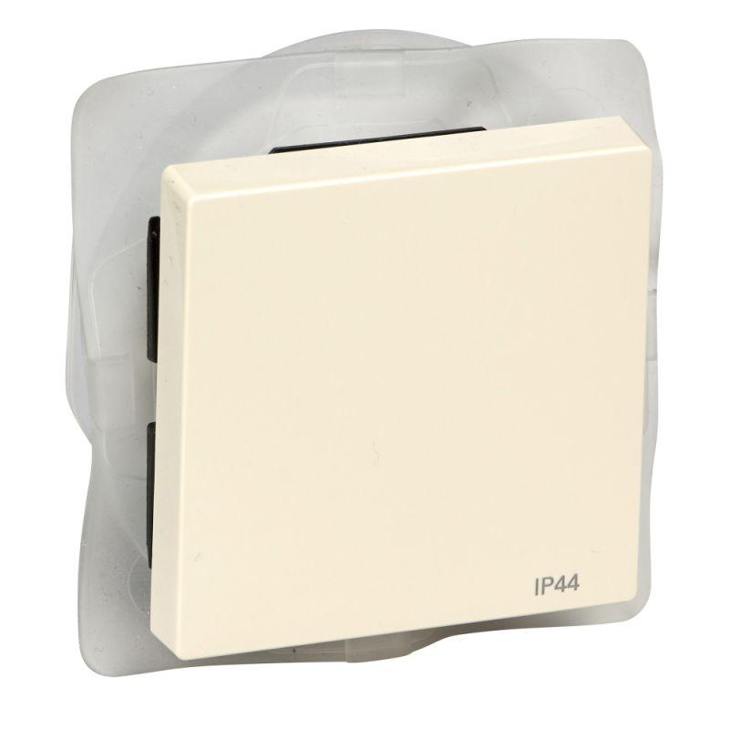 Клавиша 1-кл. Merten IP44 беж. SchE MTN432044