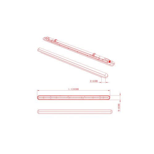 Светильник светодиодный SPP-201-1-40K-036 36Вт 4000К 3780лм IP65 1200мм линейный прозр. ЭРА Б0047176