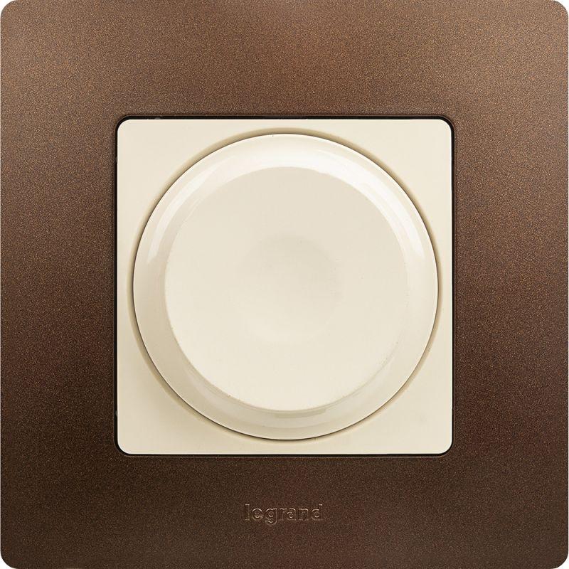 Механизм светорегулятора поворотного СП Etika 300Вт без нейтрали сл. кость IEK 672319