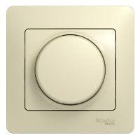 Светорегулятор (диммер) СП Glossa 600Вт/В.А универс. в сборе беж. SchE GSL000236