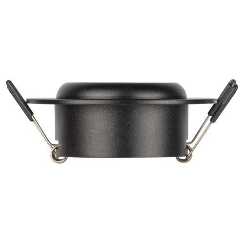 Светильник KL109 MR16 GU5.3 встраив. алюм. BK черн. матов. ЭРА Б0061826